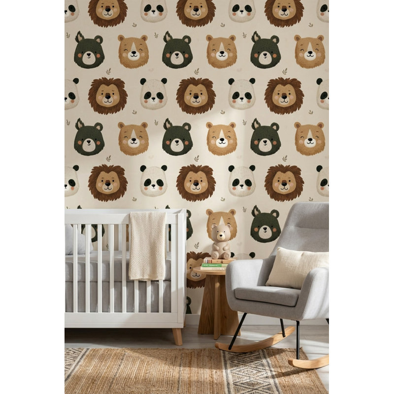 Papier peint animaux animaux, Non tissé, non collé