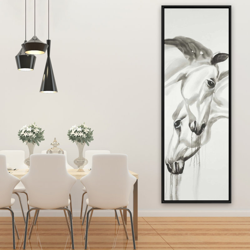 Inseparables - 20"x60" Framed canvas