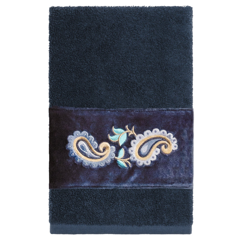  100% Turkish Cotton Hand Towel, Navy