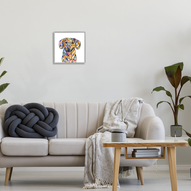 Stupell Industries, portrait de chien audacieux moderne, art de la giclée par Masey St. Studios, H 12 po x l 12 po x P 1,5 po