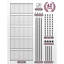 Étagère de rangement réglable avec roulettes-1553967340
