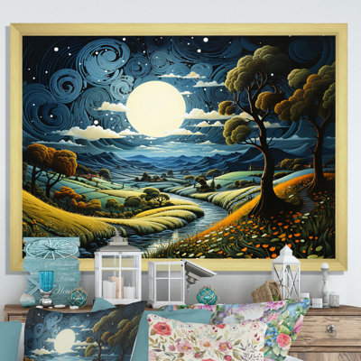 " Countryside Moody Skies I "