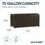 Coffre de terrasse en résine tressée avec couvercle verrouillable l 46 po x P 23,5 po Suncast-1950260256-1950260269