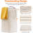 3 Pack Laundry Hamper Large Collapsible Laundry Baskets, Freestanding Waterproof Clothes Hamper With Easy Carry Handles In Laundry Room Bedroom Bathroom College Dorm For Adults, 3 X 80L-2138159783-2138159700