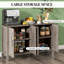 Armoire de rangement de couloir, buffet de buffet, armoire de salon, armoire de bar à café