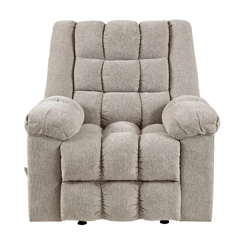 Fauteuil inclinable en chenille 1 pièce, Marron clair