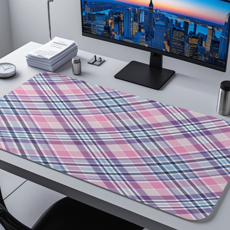 Polyester Desk Pad, 31.5x15.5