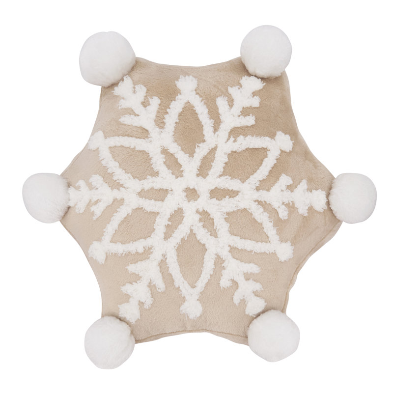 Coussin Frosty Flurry Snowflake