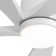 Sofucor 52" 5-Solid Blade Smart Modern Ceiling Fan with LED Light,Remote
