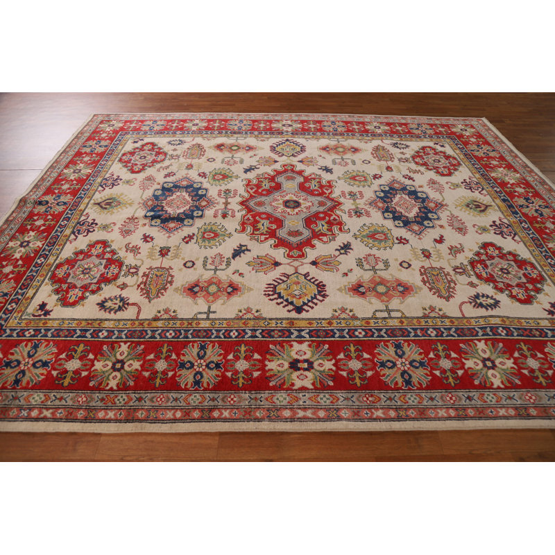 Tapis oriental en laine fait à la main Kazak 6 x 10