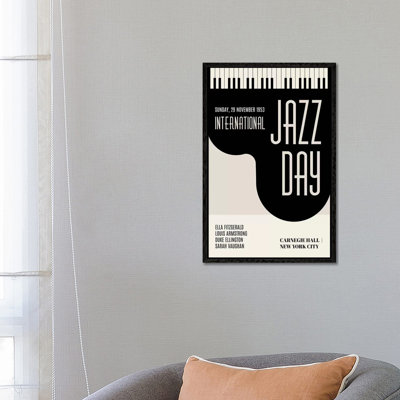 Jazzy Days by Kubistika - Print on Canvas