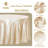 Paquet de 12 nappes en satin champagne 120 pouces - Nappe ronde soyeuse de qualité supérieure