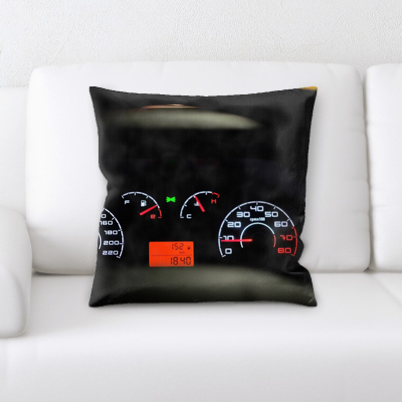 Microsuede Throw Pillow