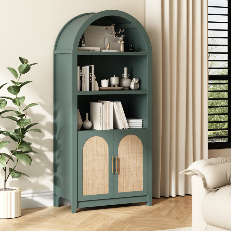 Armoire en bois 69 po, Vert