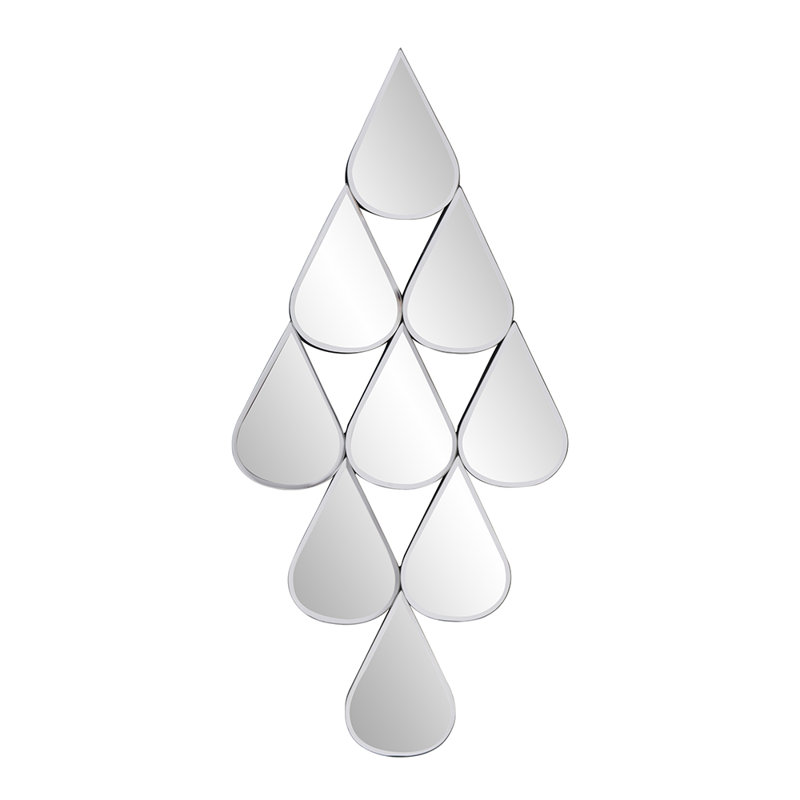 Santoro Wood Flat Wall Mirror