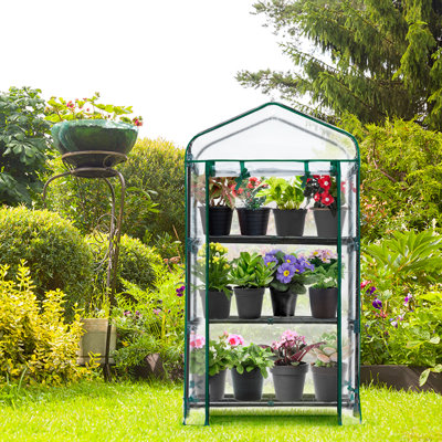 27" W x 19" D Greenhouse