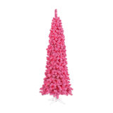 Flocked Pink Fir Artificial Fir Christmas Tree