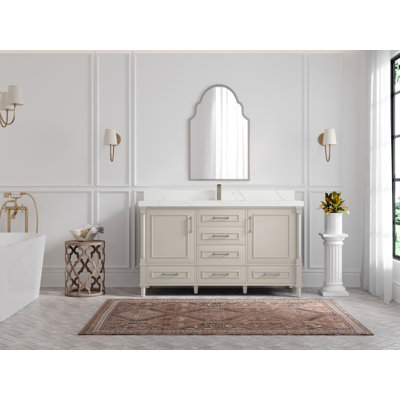 Aberdeen 60'' Single Bathroom Vanity with Top