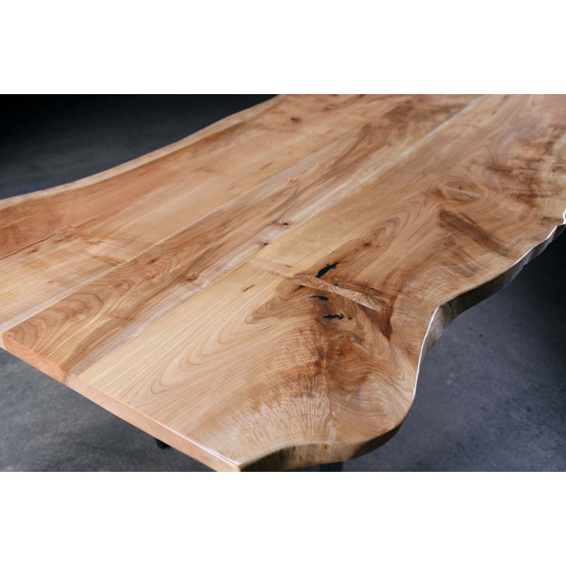 Solid Wood Dining Table, 30” H x 96” L x 42” W