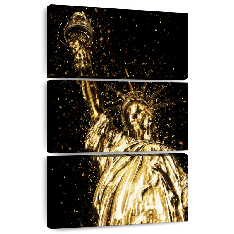Nicci Golden Lady Liberty, H 32 po x l 20 po