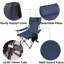Chaise de camping inclinable Guerino