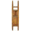 Klemm 5 Piece Circle Teak Solid Wood Accent Shelf