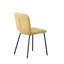 Linen Fabric Dining Chairs Plush Padded Upholstered Chairs Pack of 4-121048086