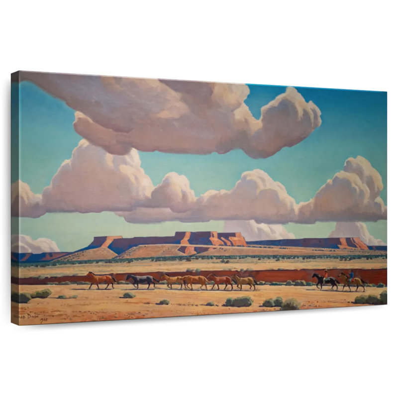 Lelar au large des Terres Navajo, H 32 po x l 48 po