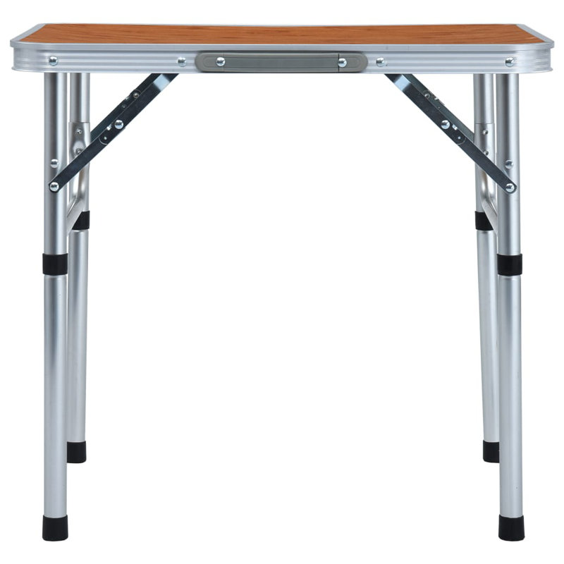 Forest Park Rectangular Folding Table, 56cm H x 60cm W x 45cm D