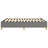 Box Spring Bed Frame Dark Grey California King Fabric -2105161136-2105161151