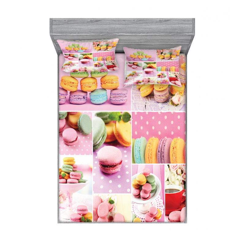 Microfiber Sheet Set, Full/Double Sheet Set with Fitted Sheet