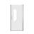 36"X 72" Pivot Shower Door, Brushed Nickel Aluminum Frame, Half Frame ,1/4"(6Mm) Tempered Glass Explosion Proof Film-119866349