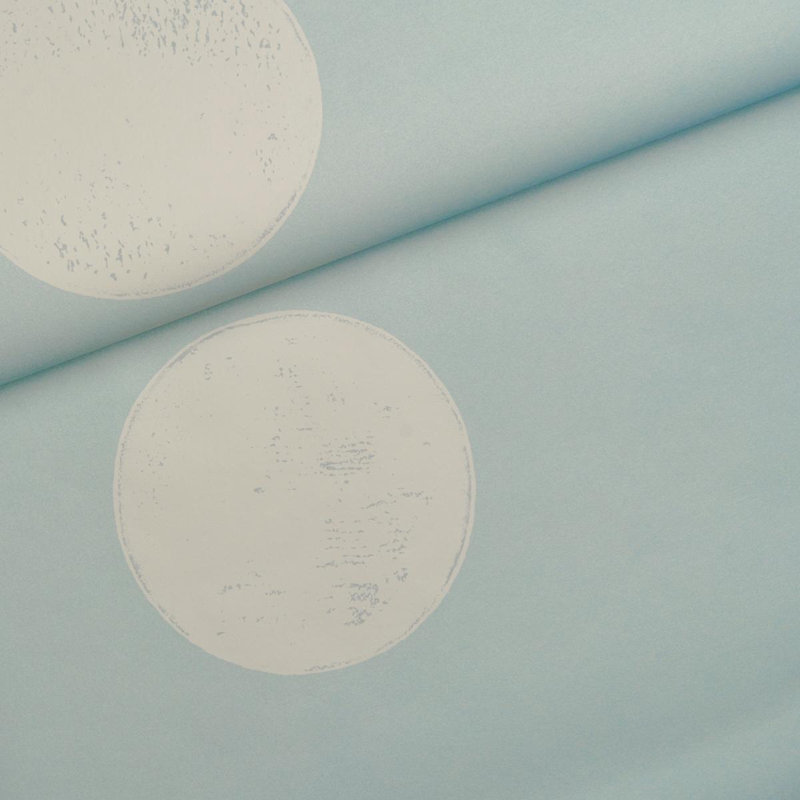 Papier peint Schumacher X Backdrop Monte Carlo, Bleu pâle
