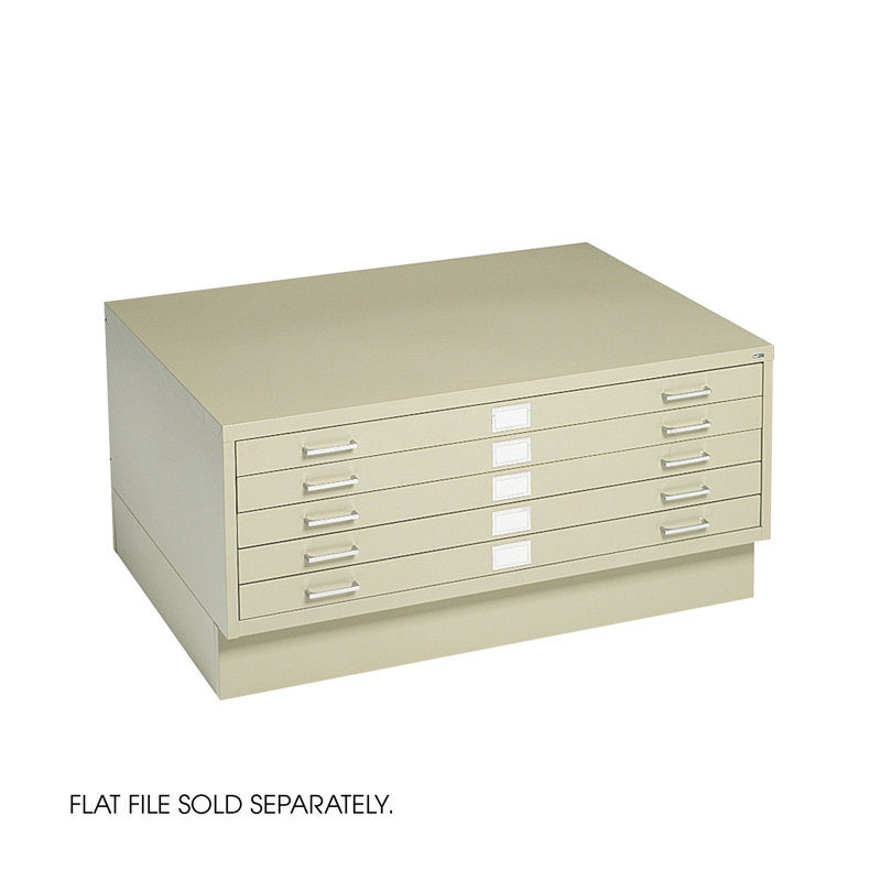 Base de classeur - BASE SEULEMENT, Sable des tropiques, Base basse fermée, Pour feuilles de 24 po x 36 po