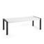 Metal Base Dining Table