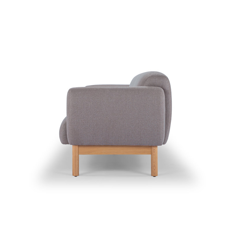 Tulum Sofa, 87" W, Metro Gray Linen Blend