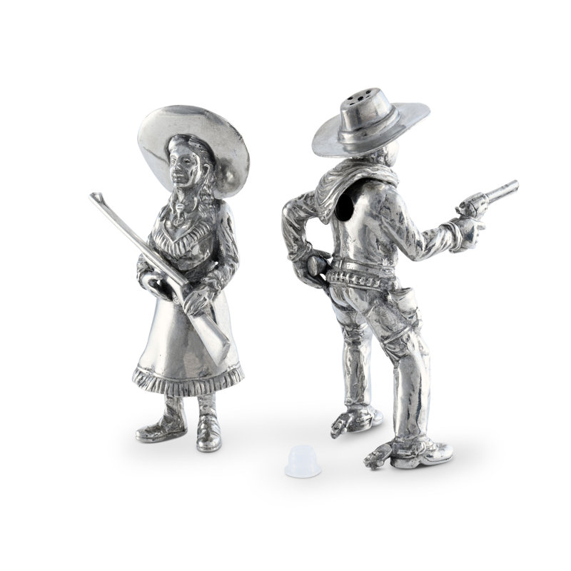 Western Salt And Pepper Shaker Set