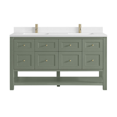 Breckenridge 60'' W Double Vanity