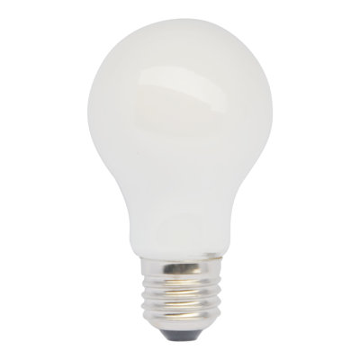 10W 3000K LED A19 Opal white Filament bulb with 1200 Lumens