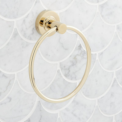 Lexia 6-5/16" Wall Mounted Towel Ring