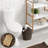 Toilet Paper Roll Holder Storage Basket, Espresso - Wicker Bathroom Tissue Bin-714565792