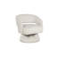 Fauteuil demi-tonneau rembourré pivotant-880815032