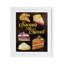 «Savour The Sweet Dessert», reproduction sous verre, conception de Hillary Holt-1211050124-1211050126