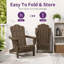 Chaise Adirondack pliante en résine-1109324876