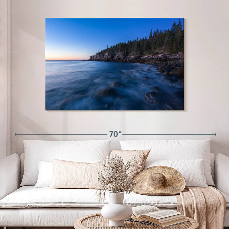 Gillard Acadia Ocean Cliffs, 32" H x 48" W