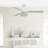 52'' Ceiling Fan with Light Kit