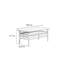 Table de salon ovale en bois massif-1757304709