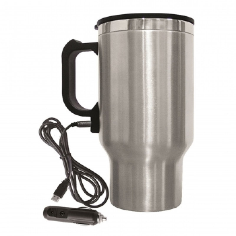 Grande tasse à café électrique Brentwood, Argent argent