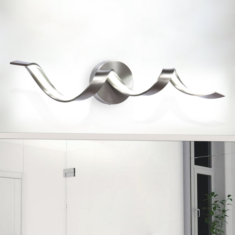 Ketilbiorn Dimmable LED Vanity Light, Silver, 6000K