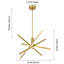 4-light Dimmable Led Modern Liner Chandelier-334896895